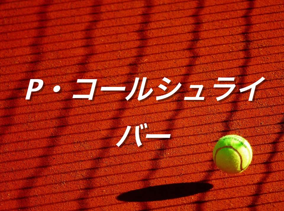 テニス P コールシュライバー プレースタイルと錦織圭との対戦成績