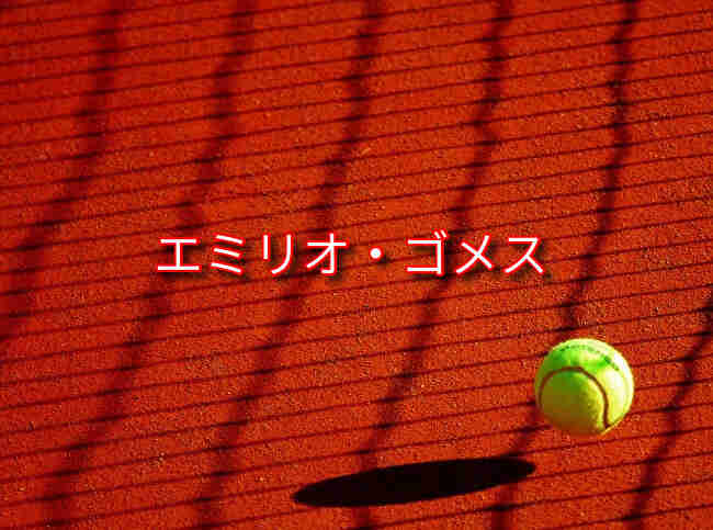 エミリオ ゴメス プレースタイルやラケット テニス